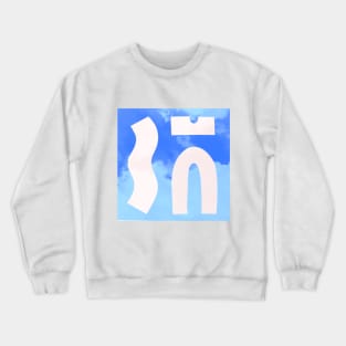 Cloud Doodles Crewneck Sweatshirt